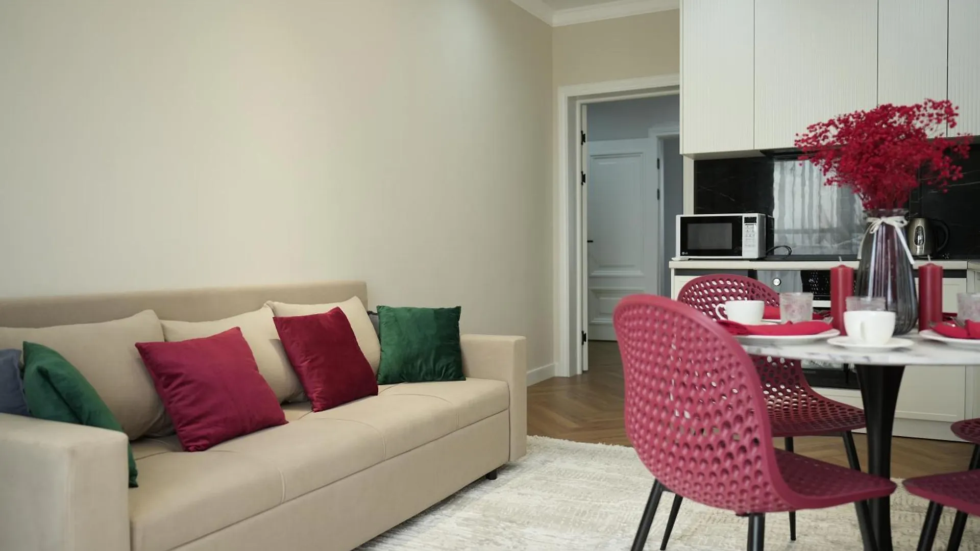 Lux Apartment На Абая Жк Lake Town Alma-Ata Kazakstan