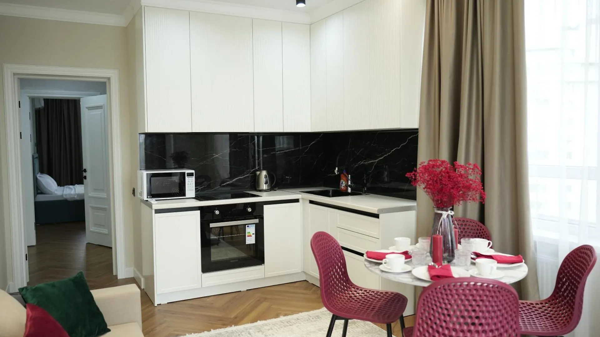 Lux Apartment На Абая Жк Lake Town Alma-Ata Kazakstan